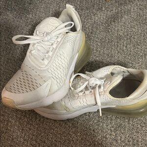 Nike Youth White Air Max Sneakers